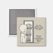 Ist diese Person Magnet (Vorderseite/Rückseite)