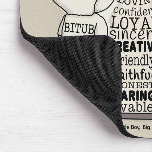 Ist diese Person Mousepad (Ecke)