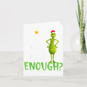 Ist dieser fröhliche grüne Weihnachtsbaum froh gen Karte