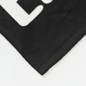 Ist dieser Jolly genug lustige schwarze Katze Weih Fleecedecke (Ecke)