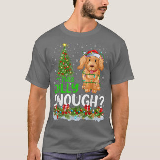 Ist dieser Jolly genug Maltipoo Dog Weihnachtsbaum T-Shirt