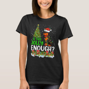 Ist dieser Jolly genug Rottweiler Hund Weihnachtsb T-Shirt