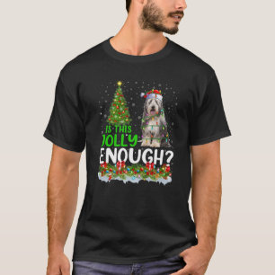 Ist dieser Jolly genug Santa Bartded Collie Dog Ch T-Shirt