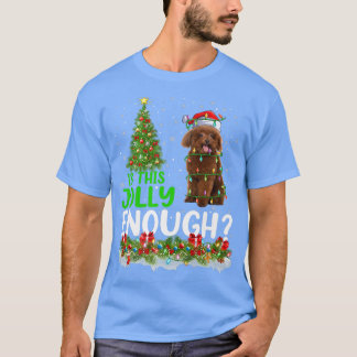 Ist dieser Jolly genug Spielzeug Poodle Dog Weihna T-Shirt