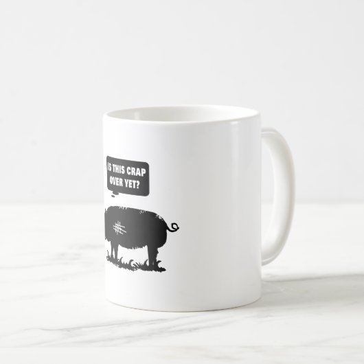 Ist dieser Mist schon vorbei? Kaffeetasse (VorderseiteRechts)