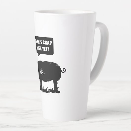 Ist dieser Mist schon vorbei? Milchtasse (Rechte Ecke)