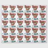 Ist dieser Sprung? Nah ist es poutine! Geschenkpapier (Flach)