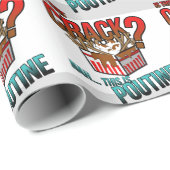 Ist dieser Sprung? Nah ist es poutine! Geschenkpapier (Rolleneckpunkt)