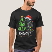 Ist dieses Jolly genug Weihnachten Cat frohe Weihn T-Shirt (Vorderseite)