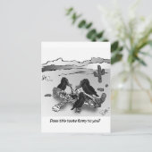 Ist dir dieser Geschmack lustig? Postkarte (Stehend Vorderseite)