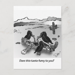Ist dir dieser Geschmack lustig? Postkarte