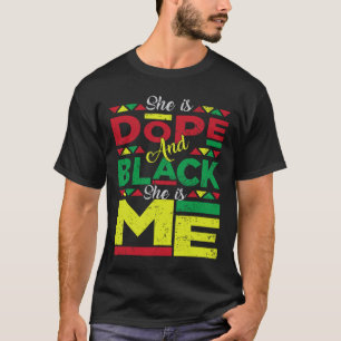 Ist Drogen und schwarz sie ist ich schwarze Geschi T-Shirt
