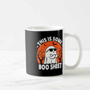 Ist ein Boo Sheet Ghost Retro Funny Halloween Kaffeetasse