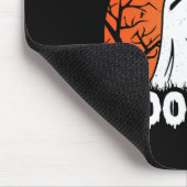 Ist ein Boo Sheet Ghost Retro Funny Halloween Mousepad (Ecke)