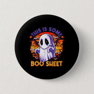 Ist ein Boo Sheet Ghost sprichwörtlich Halloween M Button