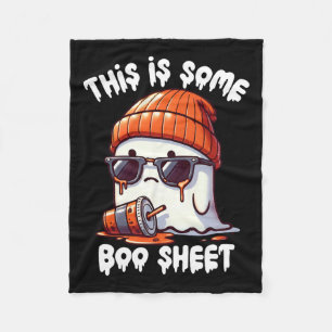 Ist ein Bootschild lustig Geister Spooky Jahreszei Fleecedecke