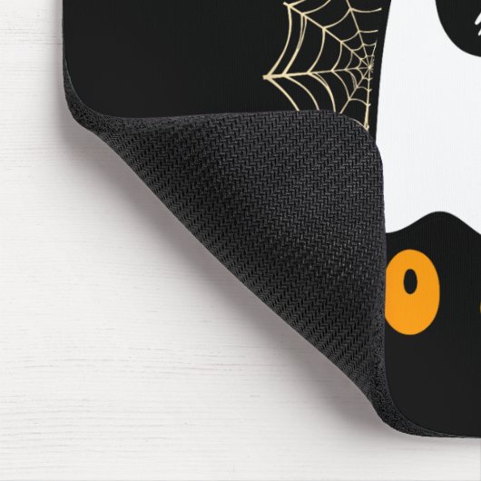 Ist ein Bootsheet Halloween Ghost Funny Cool Men W Mousepad (Ecke)