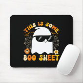 Ist ein Bootsheet Halloween Ghost Funny Cool Men W Mousepad (Mit Mouse)