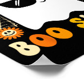 Ist ein Bootsheet Halloween Ghost Funny Cool Men W Poster (Ecke)
