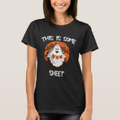 Ist ein Bootsheet Halloween Ghost Funny Geschenk M T-Shirt (Vorderseite)
