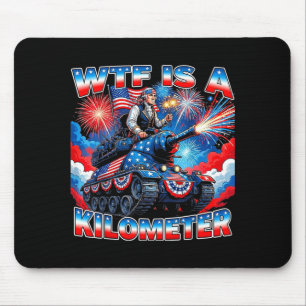 Ist ein Kilometer lustig washington 4. juli gründu Mousepad