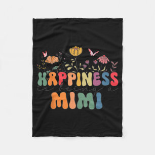 Ist ein Mimi Ankündigung Mütter Tag Fleecedecke