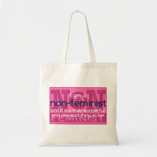 ist eine angenehme Sache Nicht-feministisch, zum Tragetasche
