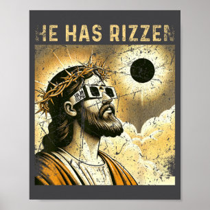 Ist er ein auferstandener Jesus, ein auferstandene Poster