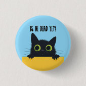 Ist er schon tot? button (Vorderseite)