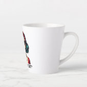 Ist er tot, doch lustig Sprichwort Dunkler Spaß Vi Milchtasse (Rechts)