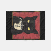 Ist er Vintag tot, doch lustig? Fleecedecke (Vorderseite (Horizontal))