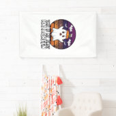 Ist Erster Halloween-Geist-Kürbiskappe Fledermäuse Banner (Insitu)