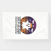 Ist Erster Halloween-Geist-Kürbiskappe Fledermäuse Banner (Horizontal)