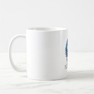 Ist erstes Halloween-Geist-Halbmond-Fledermäuse_1 Kaffeetasse