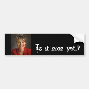 Ist es 2012 schon.? autoaufkleber