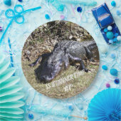 Ist es Abendessen Zeit noch frage der Alligator? Pappteller (Party)