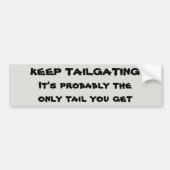 Ist es das einzige Schwanz, das du bekommst? Autoaufkleber (Vorne)