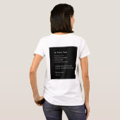 Ist es, dass Sie Liebe Gedicht sehen? T-Shirt (Schwarz voll)
