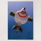 Ist es ein Flugzeug? Ist es ein Heißluftballon? Puzzle (Vertikal)