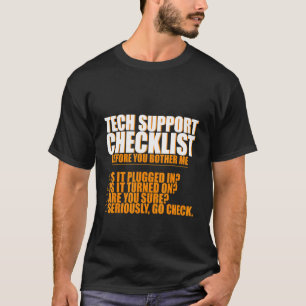 Ist es eingesteckt, wenn es eingeschaltet ist, sin T-Shirt