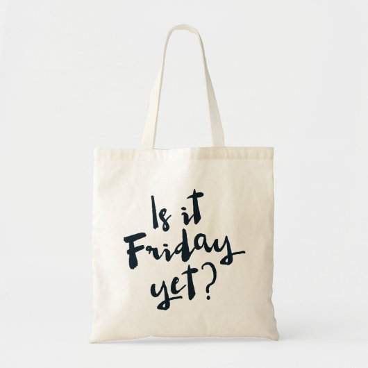 Ist es Freitag schon? Tasche (Vorne)