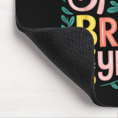 Ist es Frühlingsferien-Blumen-Frühlingsferien-Lehr Mousepad (Ecke)
