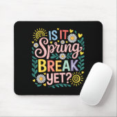 Ist es Frühlingsferien-Blumen-Frühlingsferien-Lehr Mousepad (Mit Mouse)