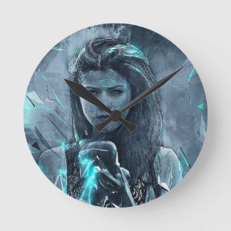Ist es gemein, wenn du träumst | Zazzle_Growshop. Runde Wanduhr