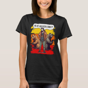 Ist es glutenfreies Shirt Funny Bear Gluten Intole