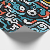 Ist es Graph? Ja! 01 Umschlagpapier Geschenkpapier (Ecke)