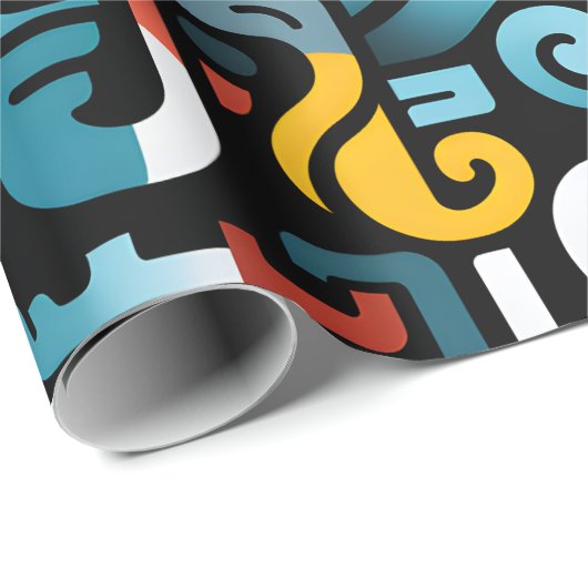 Ist es Graph? Ja! 01 Umschlagpapier Geschenkpapier (Rolleneckpunkt)