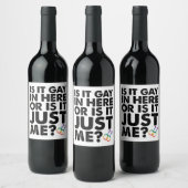 Ist es hier schwul oder ist es nur ich lesbisch st weinetikett (Flaschen)
