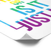 Ist es hier schwul oder ist es nur ich LGBT-Gay-Ge Poster (Ecke)