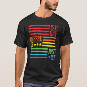 Ist es hier schwul oder nur ich bin stolz auf den T-Shirt